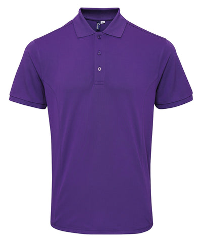 Coolchecker® plus piqu polo | purple