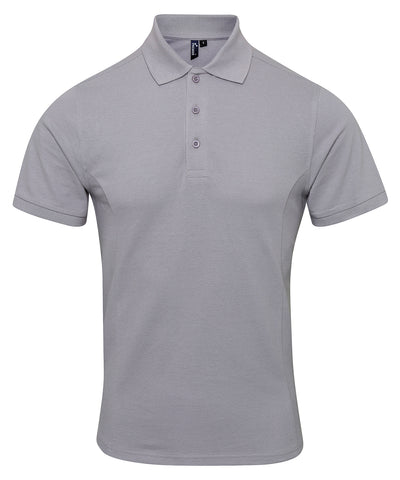 Coolchecker® plus piqu polo | silver