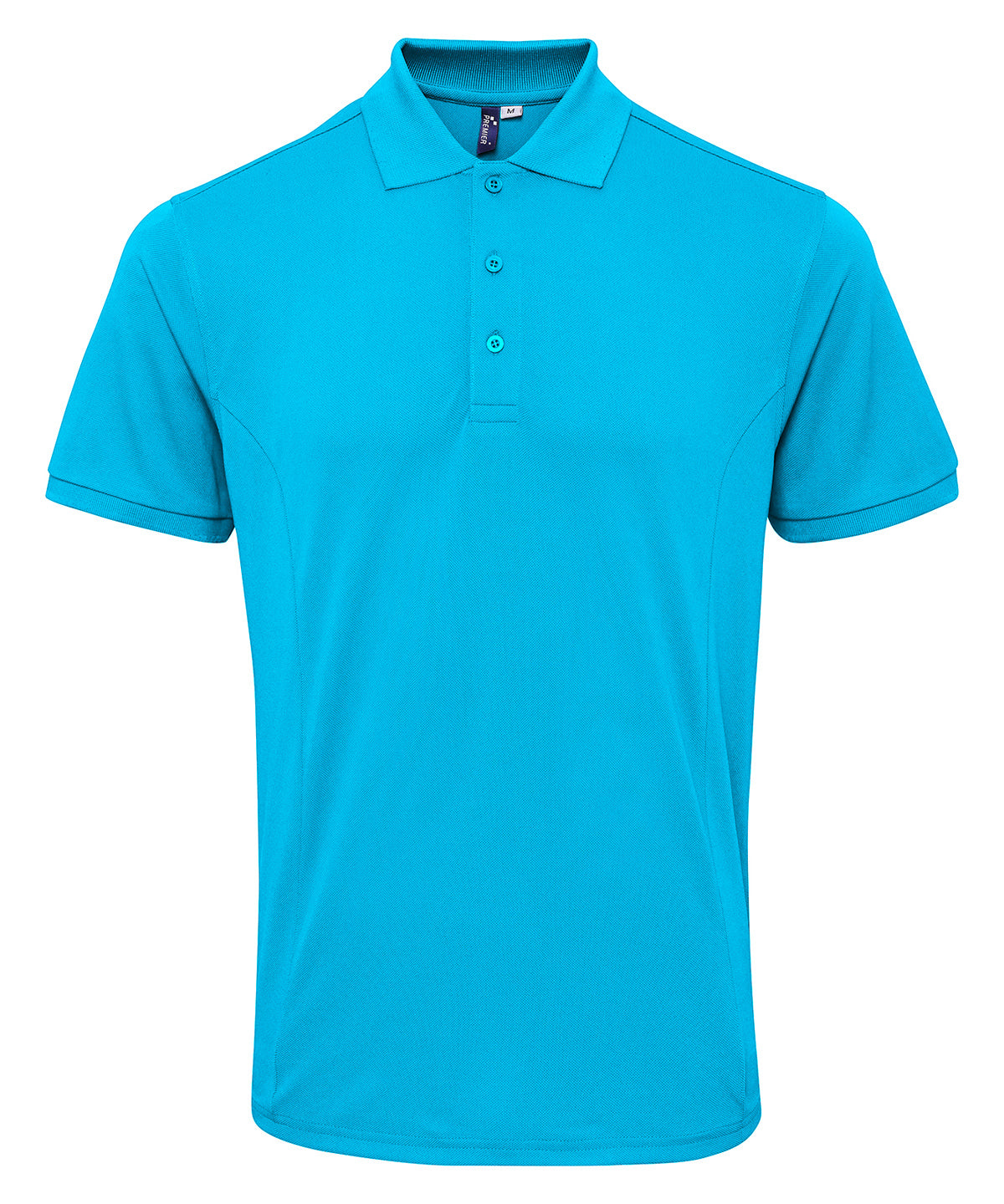Coolchecker® plus piqu polo | turquoise