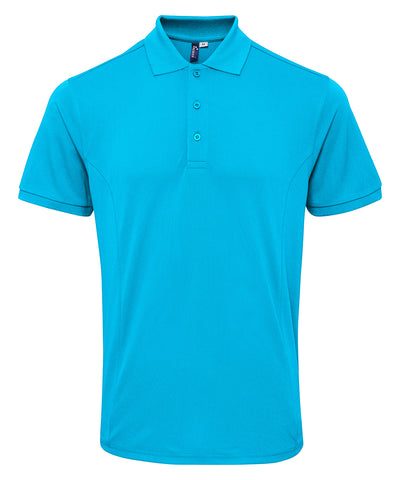 Coolchecker® plus piqu polo | turquoise