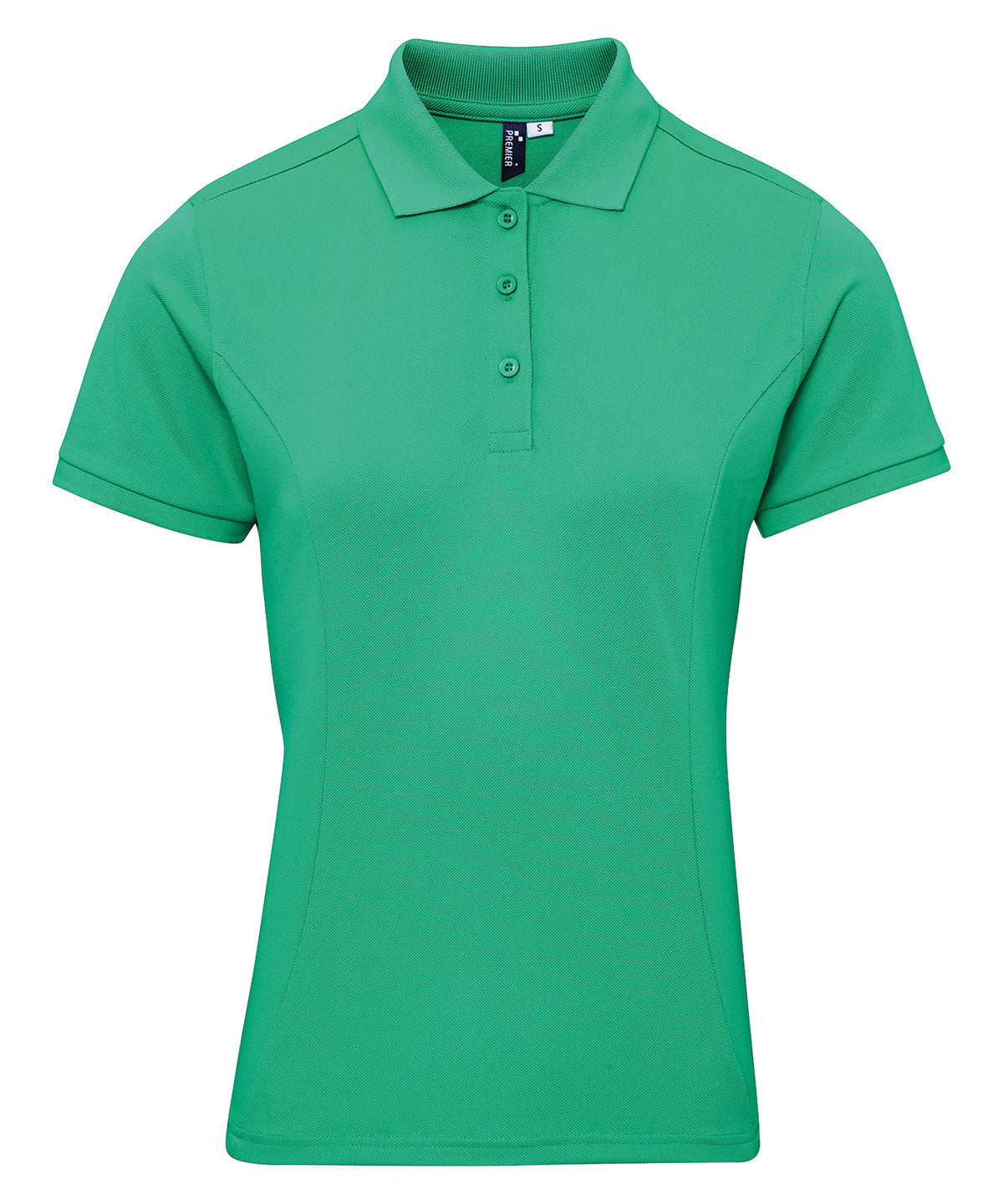 Womens Coolchecker® plus piqu polo | kelly