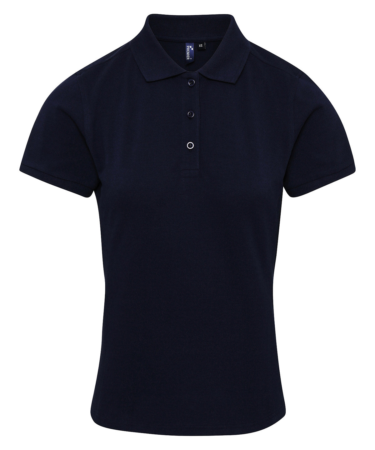 Womens Coolchecker® plus piqu polo | navy