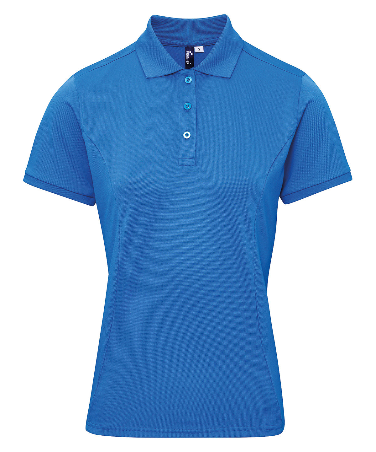 Womens Coolchecker® plus piqu polo | sapphire