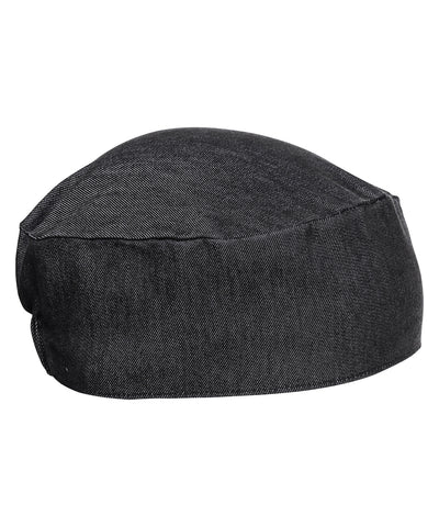 Chefs skull cap | black denim