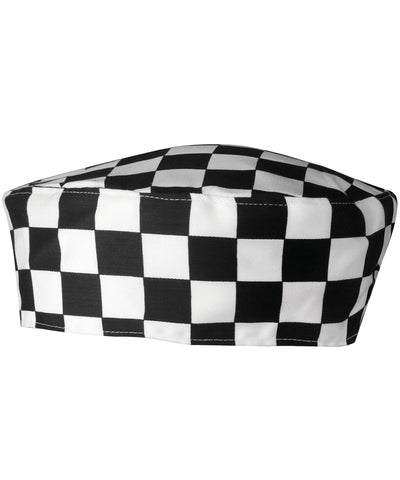 Chefs skull cap | black white