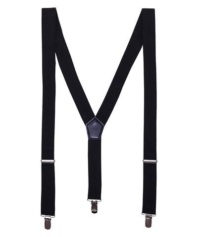Clip-on trouser braces | black