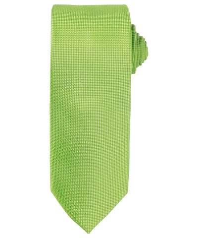 Micro waffle tie | lime