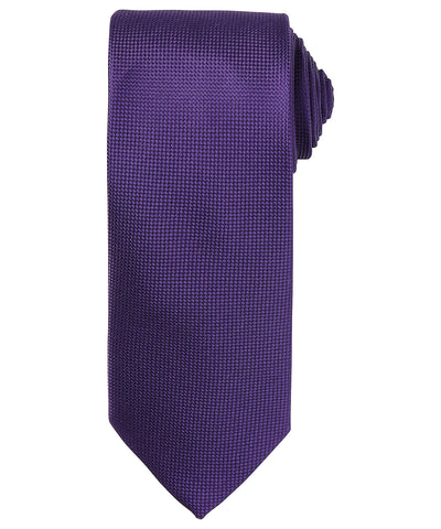 Micro waffle tie | purple