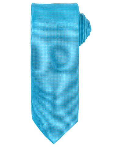 Micro waffle tie | turquoise