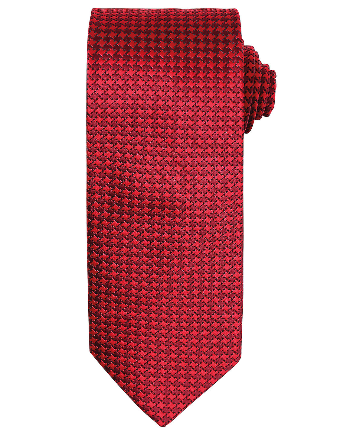 Puppy tooth tie | red
