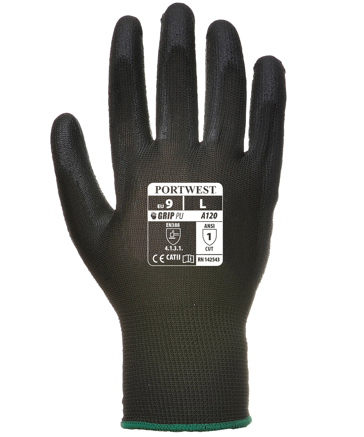 PU palm glove (A120) | black