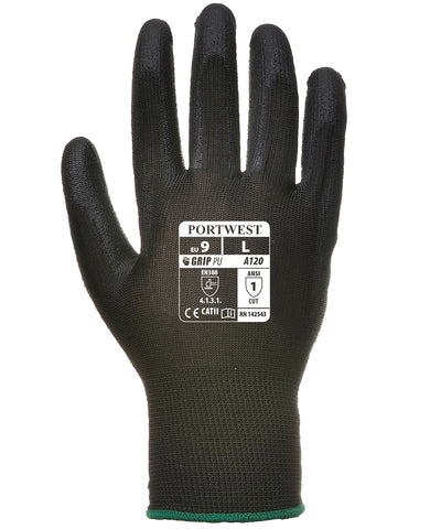 PU palm glove (A120) | black