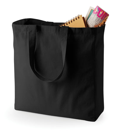 Canvas classic shopper | black