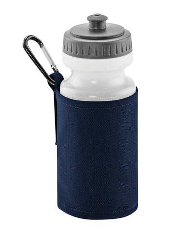 Water bottle and holder | french navy