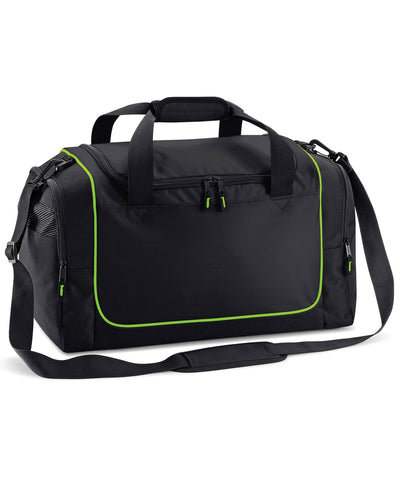 Teamwear locker bag | black/lime green