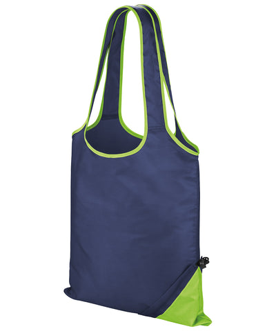 HDi compact shopper | navy/lime