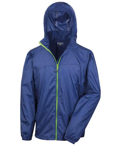 HDi quest lightweight stowable jacket | navy/lime