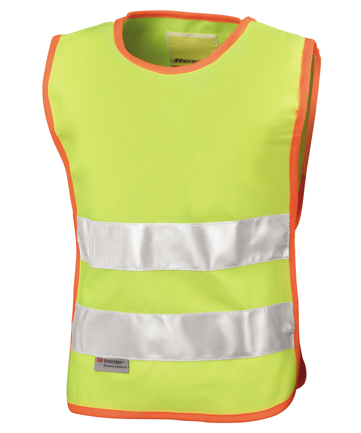 Junior safety tabard | fluorescent yellow