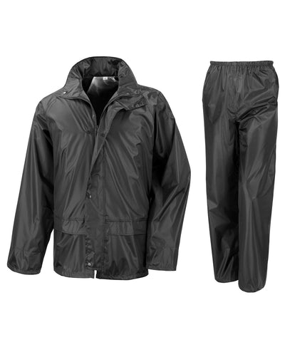 Core rain suit | black