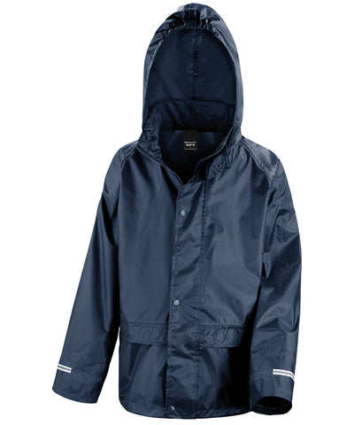 Core junior rain jacket | navy
