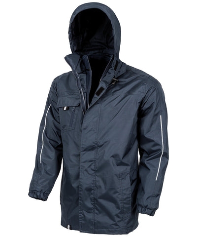 3-in1 CORE transit jacket with printable softshell inner | navy