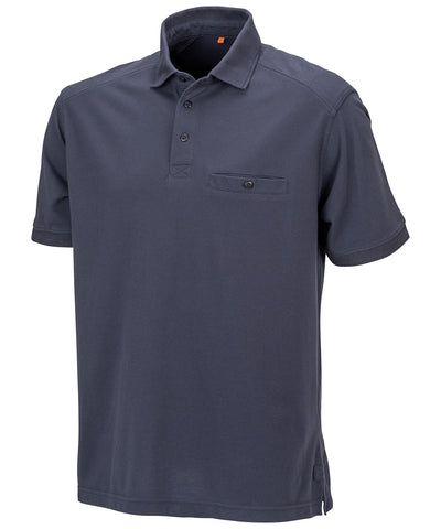 Work-Guard Apex pocket polo shirt | navy
