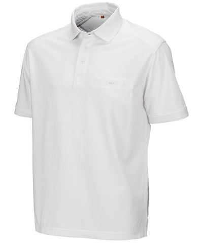 Work-Guard Apex pocket polo shirt | white