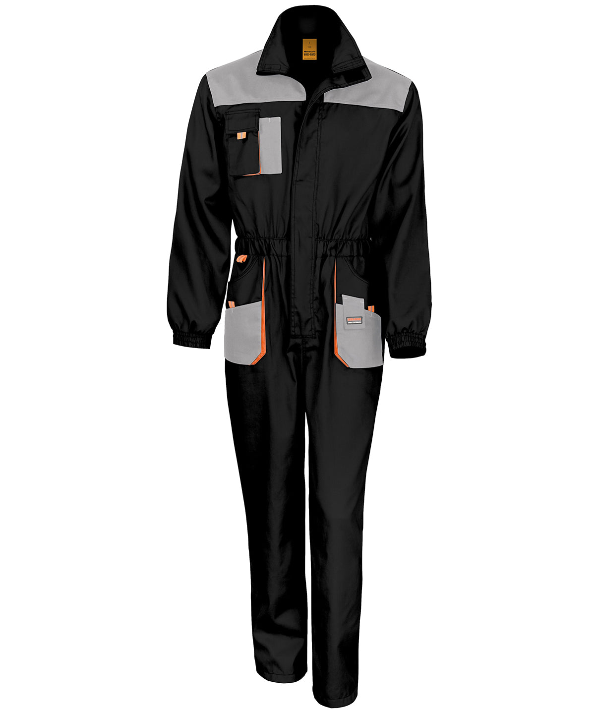 Work-Guard lite coverall | black/grey/orange