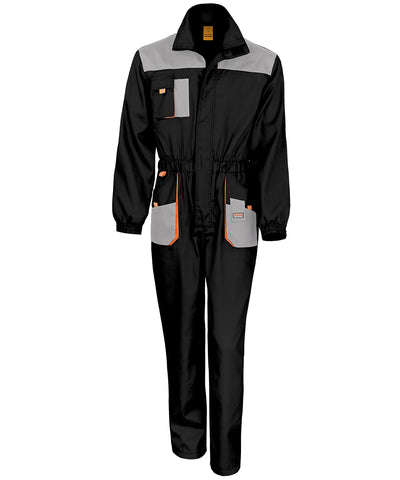 Work-Guard lite coverall | black/grey/orange