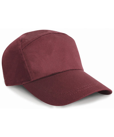 7-panel advertising cap | burgundy