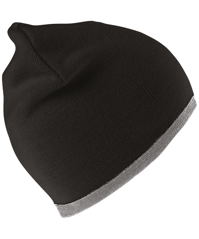 Reversible fashion fit hat | black/grey