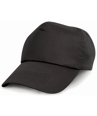 Junior cotton cap | black