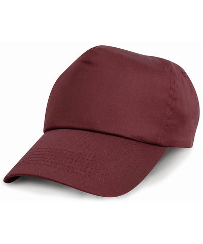 Junior cotton cap | burgundy