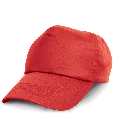 Junior cotton cap | red