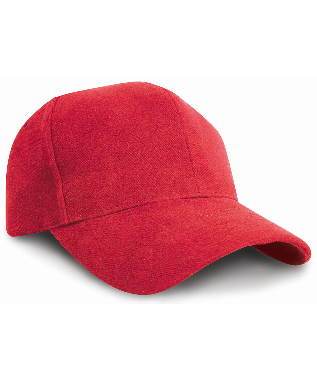 Pro-style heavy cotton cap | red