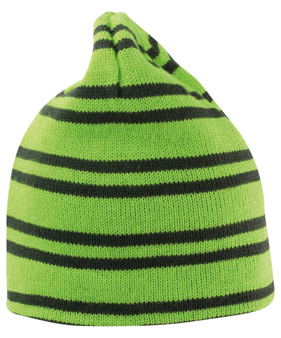 Team reversible beanie | lime/grey/grey