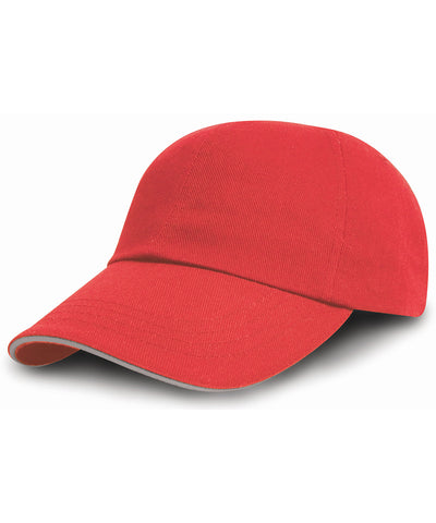 Printer's/embrioderer's cap | Red/Putty