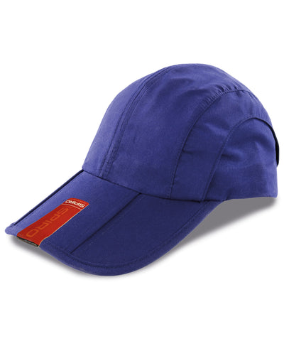 Fold-up baseball cap | royal
