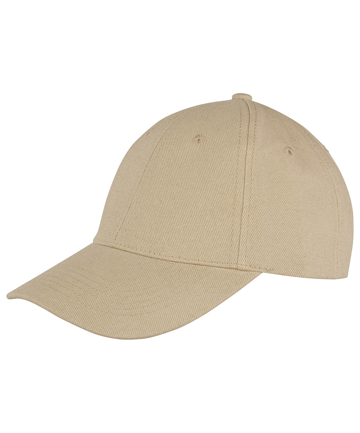 Memphis 6-panel brushed cotton low profile cap | khaki