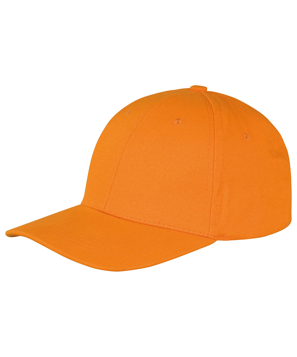 Memphis 6-panel brushed cotton low profile cap | orange