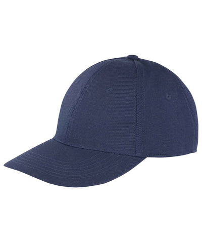 Memphis brushed cotton low-profile sandwich peak cap | navy/white