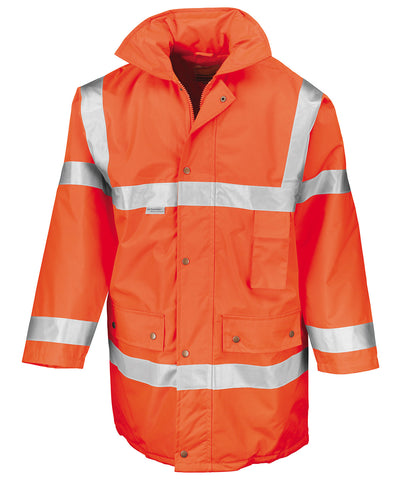 Safety jacket | fluorescent orange