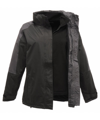Womens Defender III 3-in-1 jacket | black/seal grey