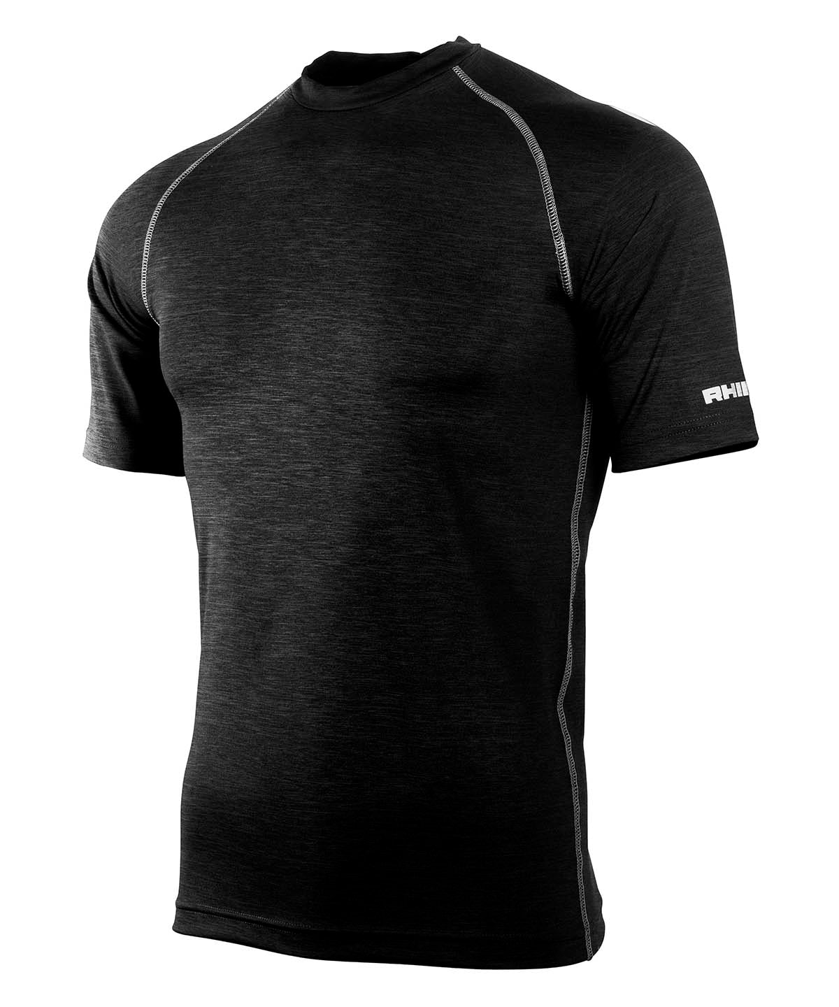 Rhino baselayer short sleeve | black heather