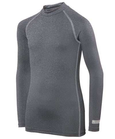 Rhino baselayer long sleeve - juniors | heather grey