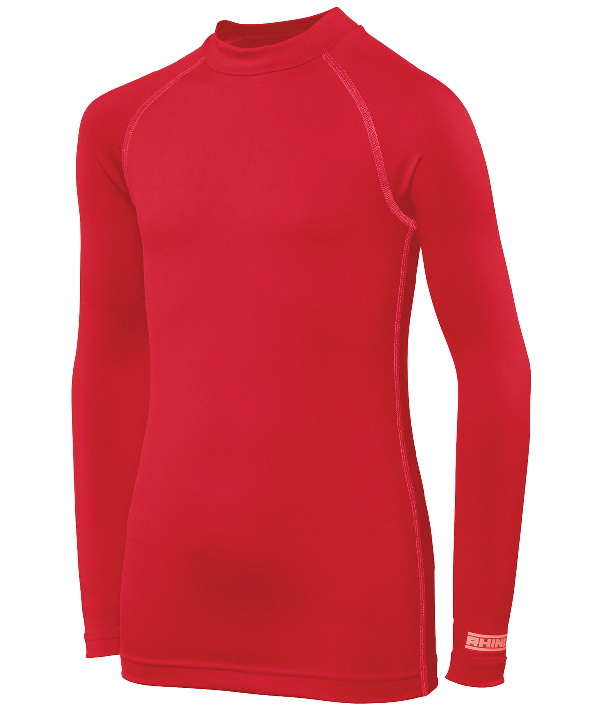 Rhino baselayer long sleeve - juniors | red