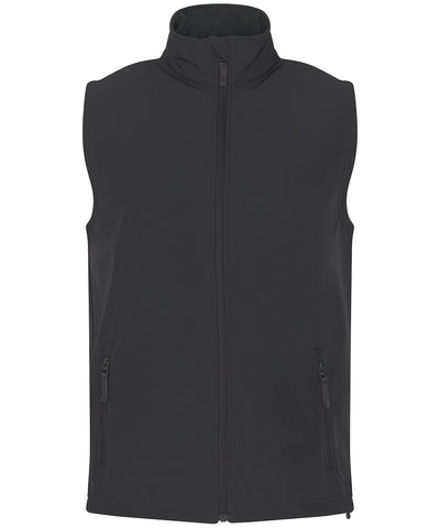 Pro 2-layer softshell gilet | charcoal