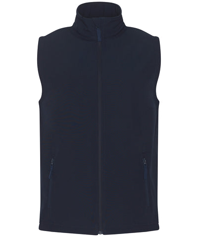 Pro 2-layer softshell gilet | navy