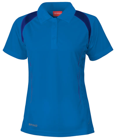 Womens Spiro team spirit polo | royal/navy