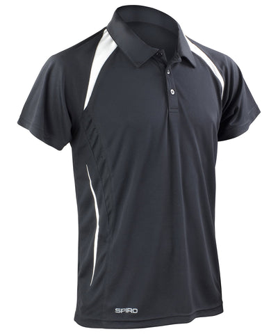 Spiro team spirit polo | black/white